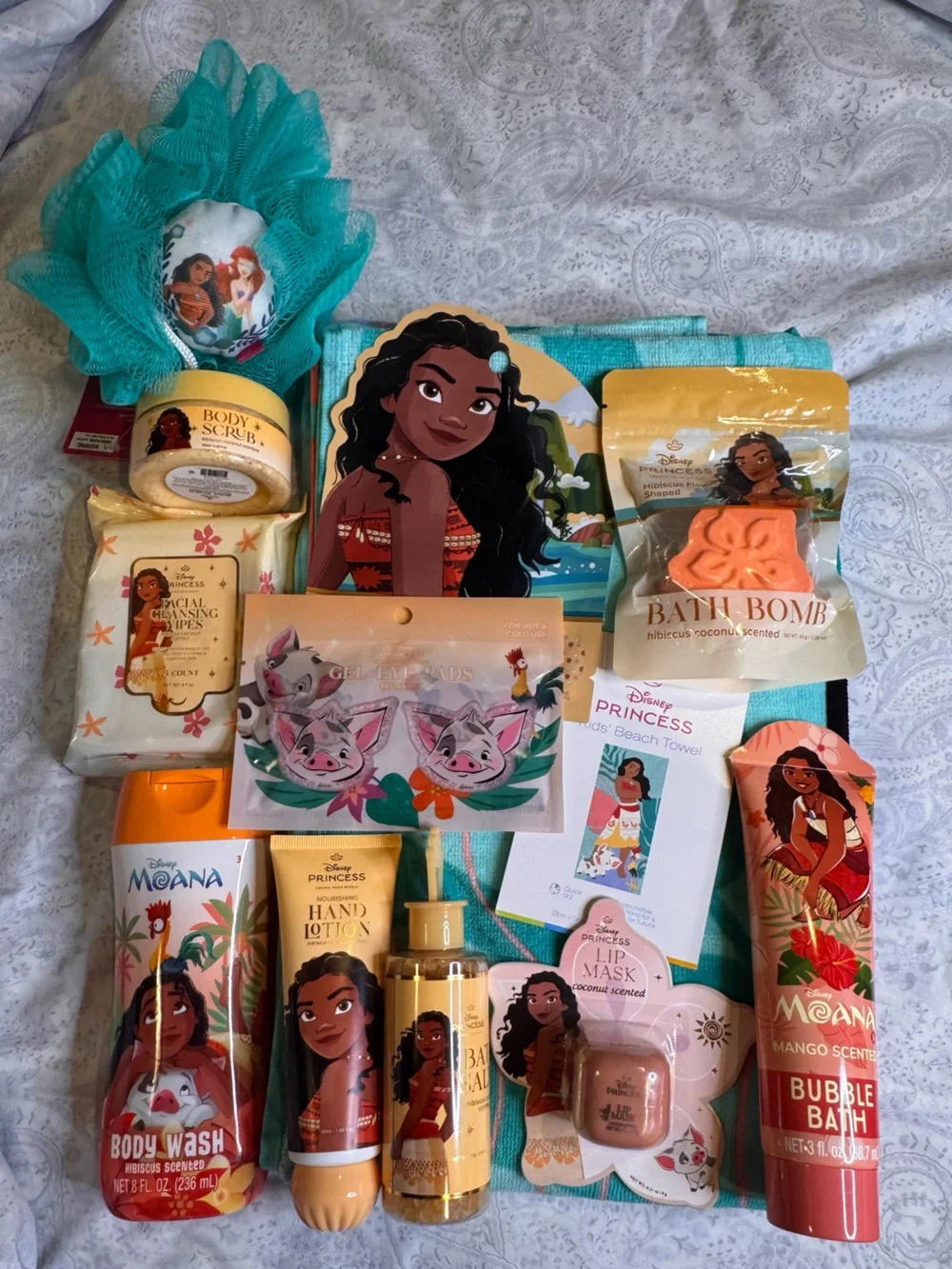 Ultimate Moana-Themed Women's Bath & Body Gift Set